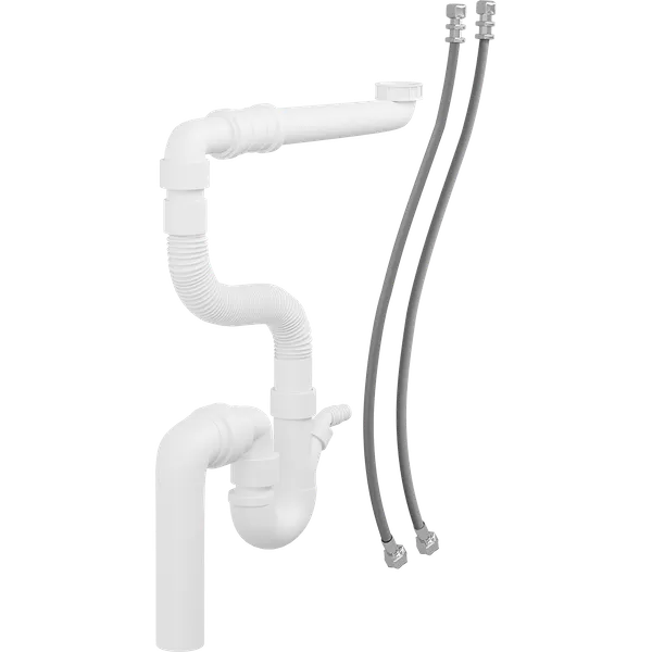 Fleksibelt vann- og avløpsystem, kjøkken
