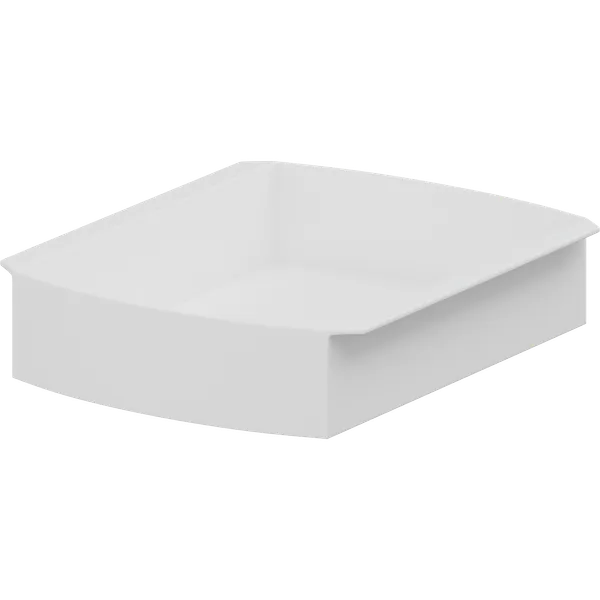 Plastbakk til hyllemoduler