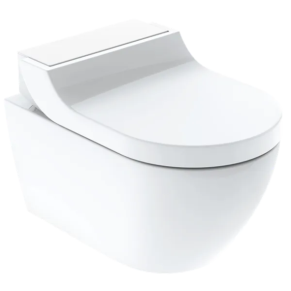 Geberit AquaClean Tuma Comfort sete og toalettskål, vegghengt