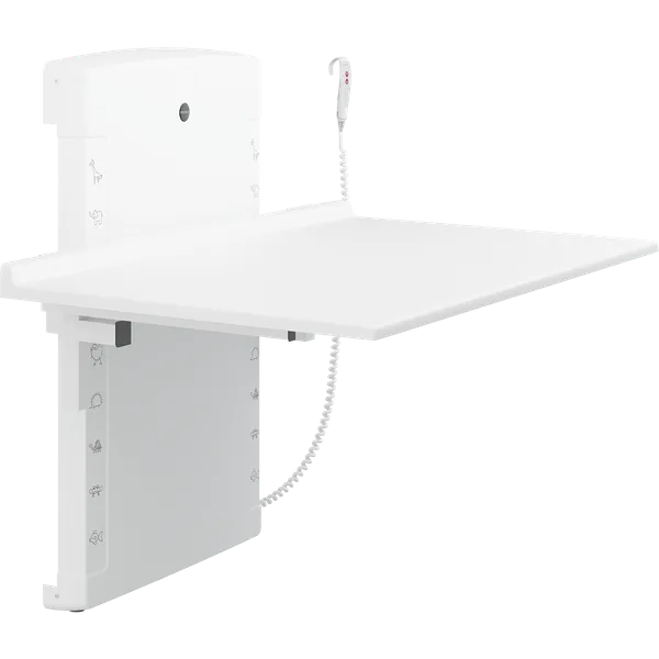 Lavtgående stellebord, oppfellbart