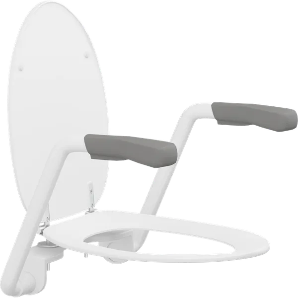 TMA 1 armstøtter til montering på toalett, 705 mm bred