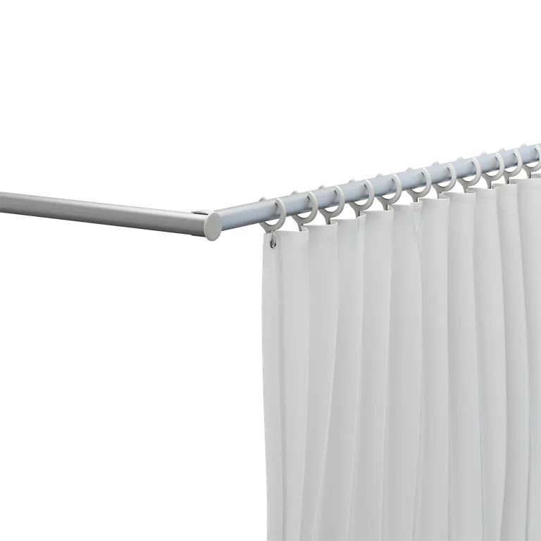 Svingbar stang til dusjforheng