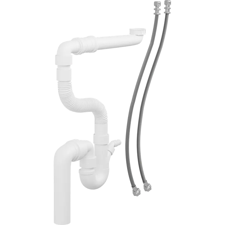 Fleksibelt vann- og avløpsystem, kjøkken