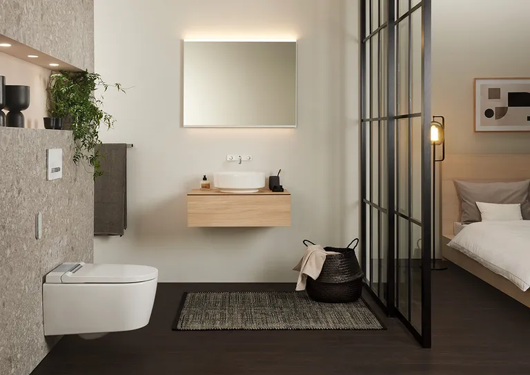 Geberit AquaClean Sela, vegghengt