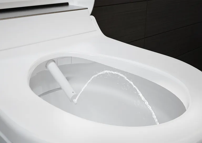 Geberit AquaClean Tuma Comfort sete og toalettskål, vegghengt