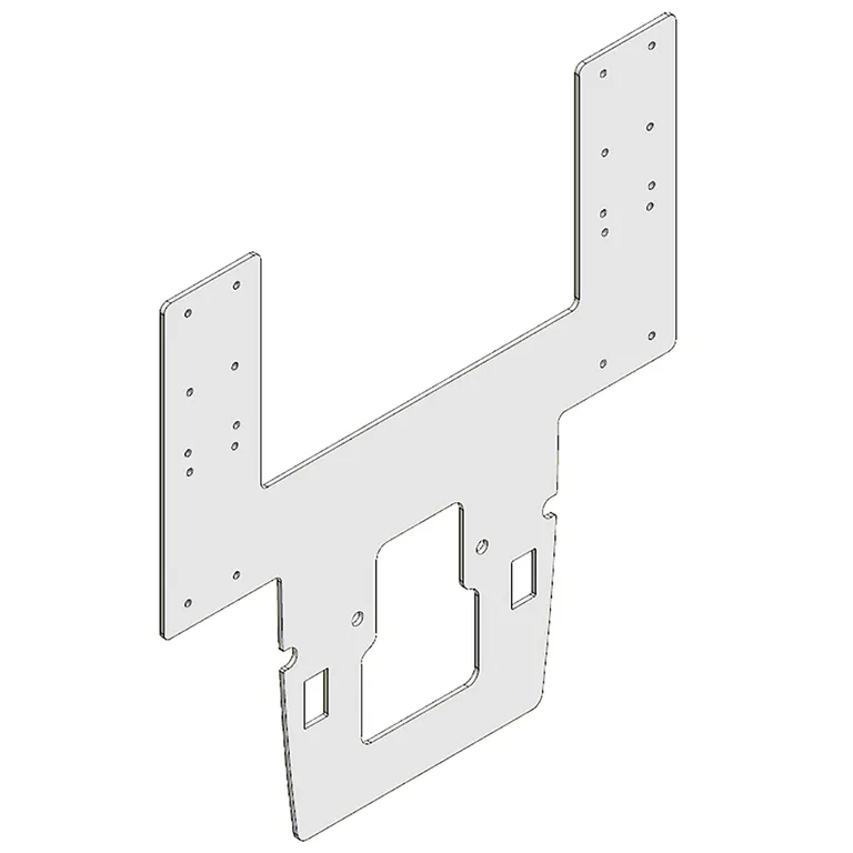 Brakett for toalettstøtter til AquaClean Mera Comfort/Classic, vegghengt