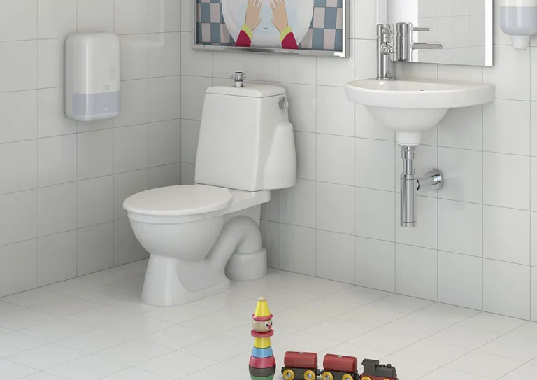 Gustavsberg barnetoalett, gulvstående