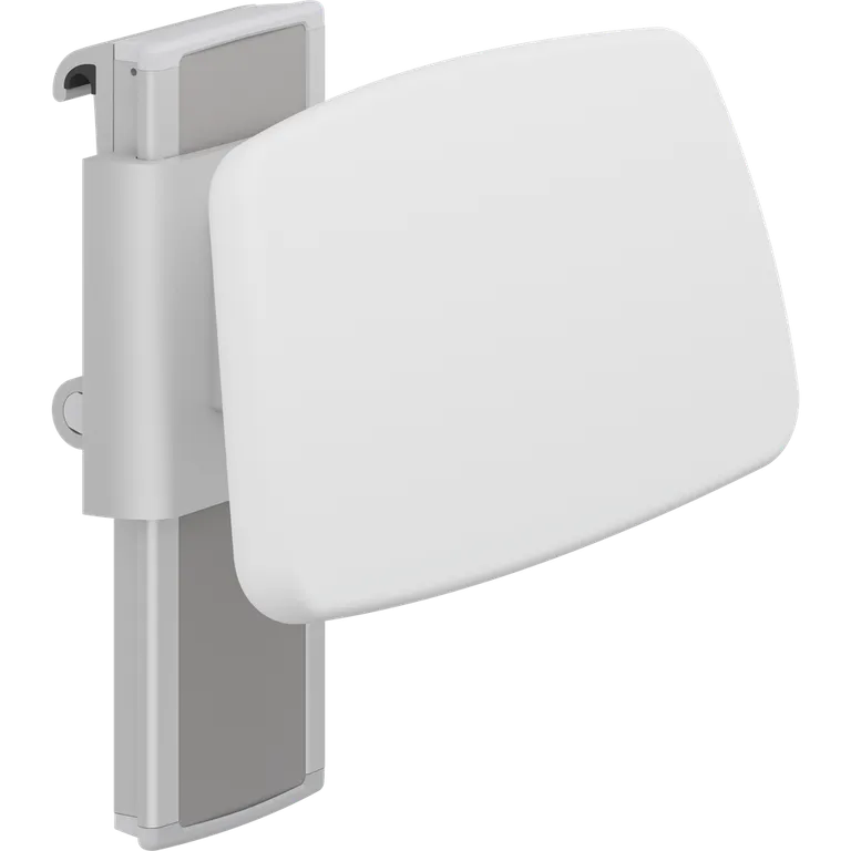 PLUS ryggstøtte til lang toalettskål, høyde- og sideregulerbar