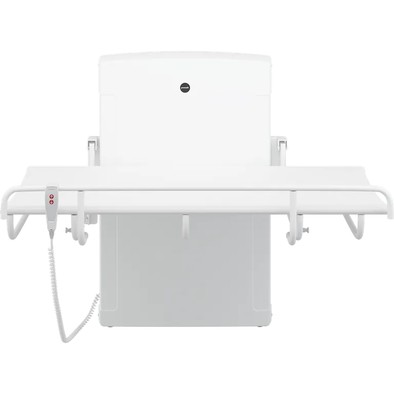 SCT 1000 dusjstellebord, høyderegulerbart