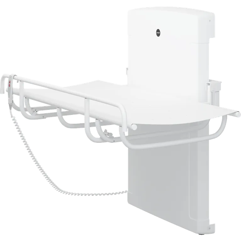 SCT 1000 dusjstellebord, høyderegulerbart