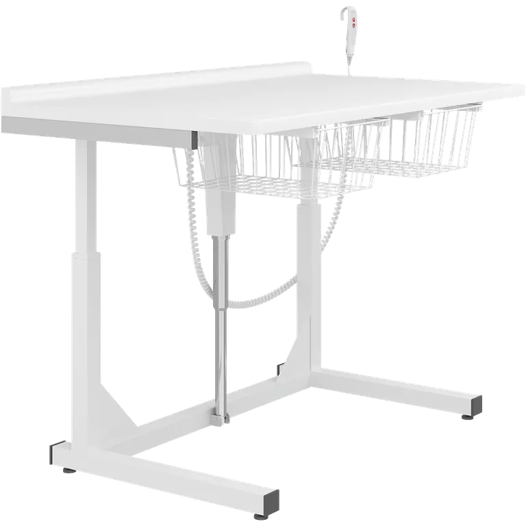 Frittstående stellebord