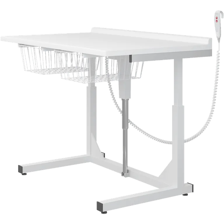 Frittstående stellebord