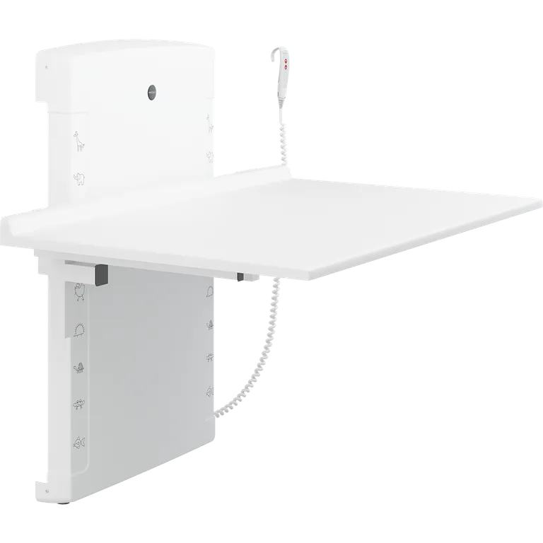 Lavtgående stellebord, oppfellbart