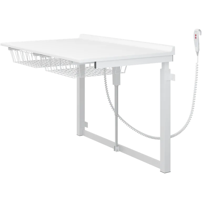 Veggmontert stellebord