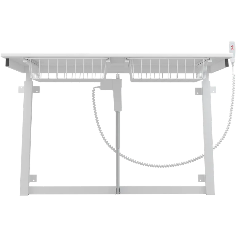 Veggmontert stellebord