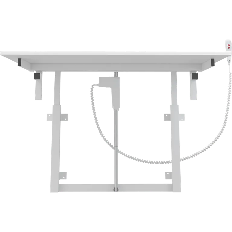 Veggmontert stellebord, oppfellbart