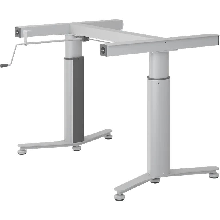 Løfteenhet til frittstående bord, manuell høyderegulering