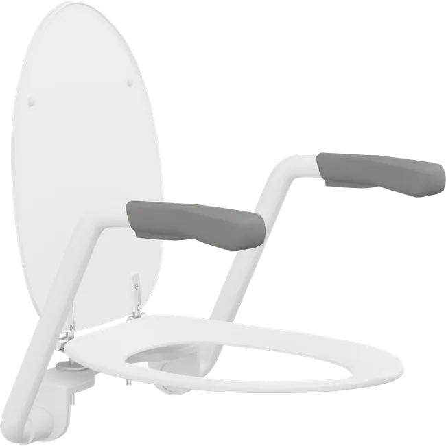 TMA 1 armstøtter til montering på toalett, 705 mm bred