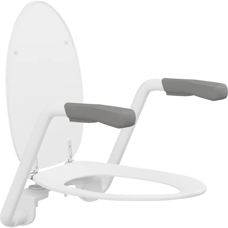 TMA 2 armstøtter til montering på toalett, 720 mm bred